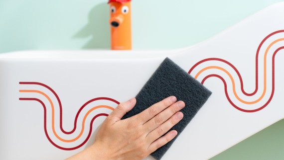 Instrukcje czyszczenia umywalki dla dzieci Geberit Bambini